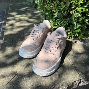 Pink Nike Air Force 1 Pixel